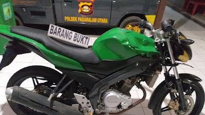 Gara Gara Motor Vixion, Dua Pemuda ini Berurusan Dengan Polisi