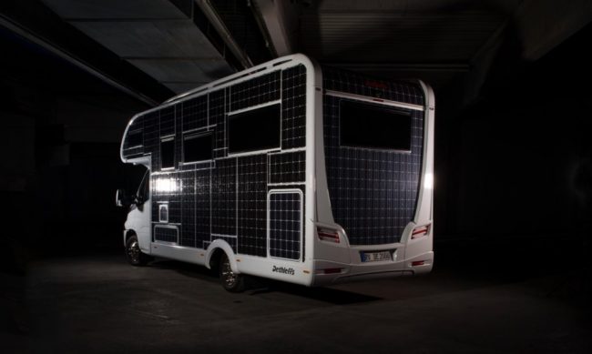 Solar-Powered Motorhome Runs Without Fuel Or Charging Stations