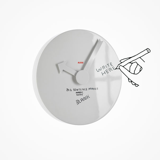 24h sentence Maker wall clock