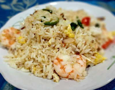 Nasi Goreng Udang Hidangan Berbuka Puasa