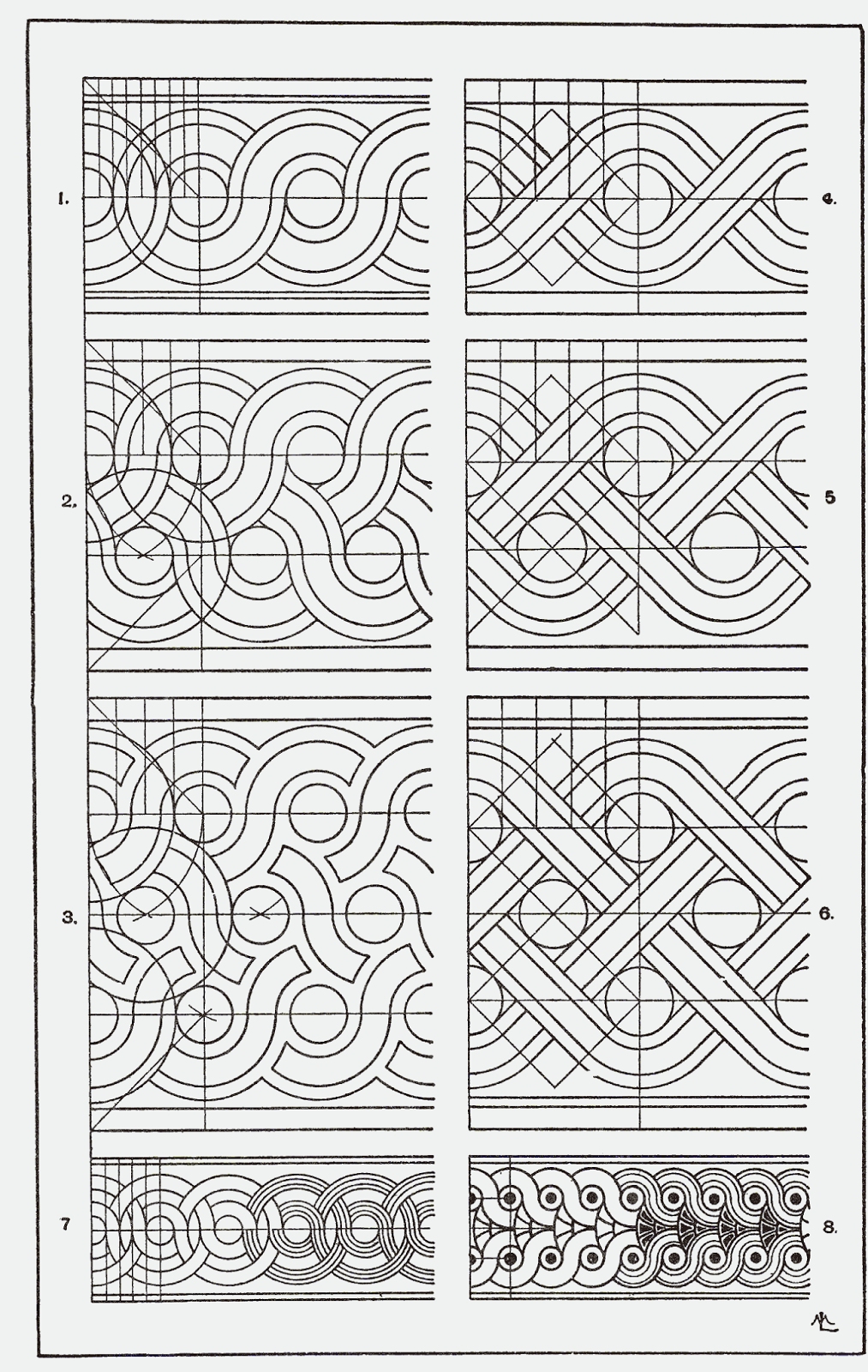 MENGGAMBAR RAGAM HIAS GEOMETRIS