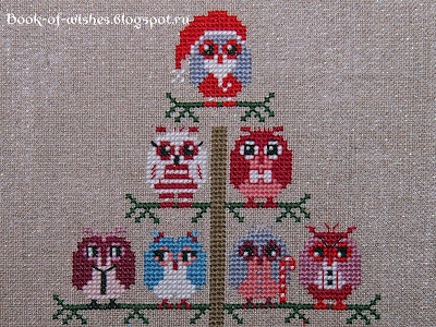 christmas owls