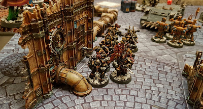 Warhammer 40k - 9th Edition - Thousand Sons vs Black Legion - 1000pts - Eternal War - Incursion - Crossfire Mission