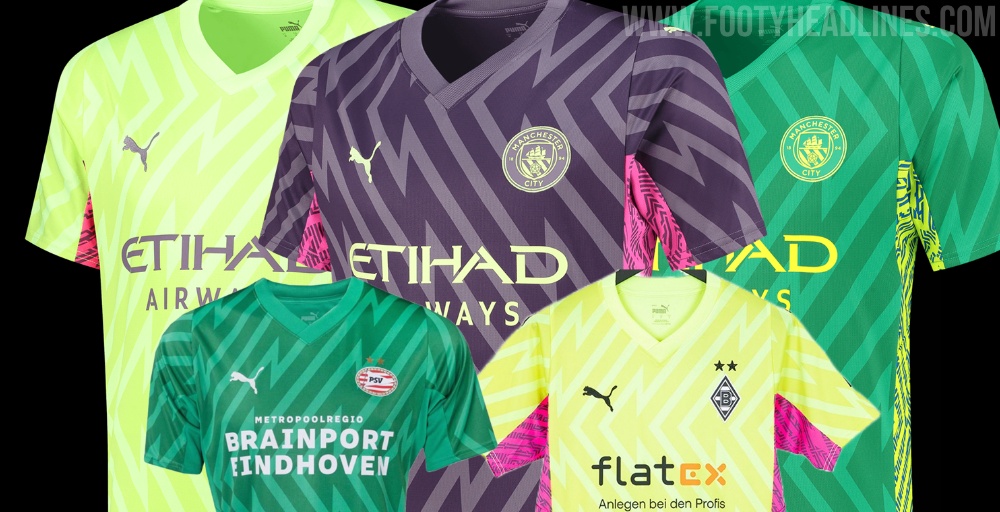 Streamlined Puma 2023-24 Kits Released - Used By Man City, Milan and BVB Footy Headlines