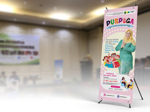 X Banner Design Layanan Puspaga