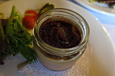 Les Bouchons, chicken liver mousse fig jam