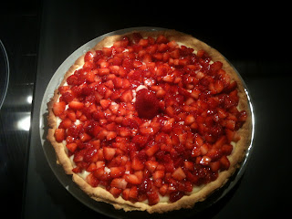 tarte aux fraises