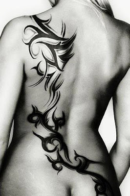 tattoo tribal Sexy female