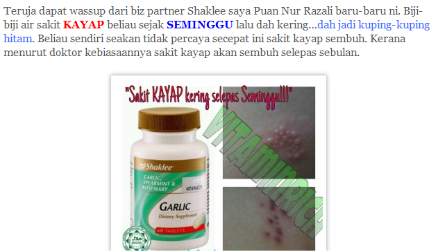 MummySayf : TESTIMONI MERAWAT PENYAKIT KAYAP