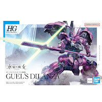 Bandai HG 1/144 GUEL'S DILANZA English Color Guide & Paint Conversion Chart