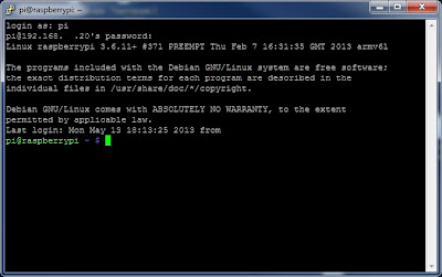 Raspberry Pi SSH connection