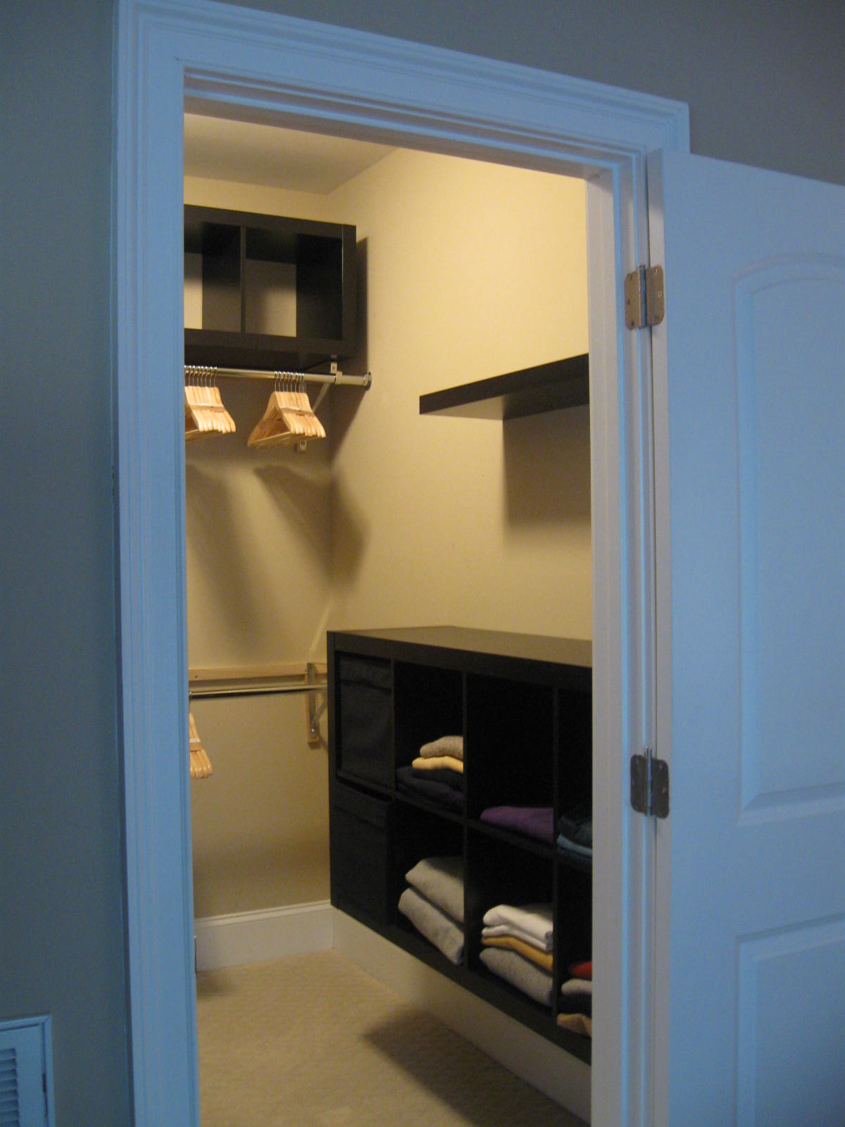 Expedit Closet - Small Walk-in ~ Get Home Decorating
