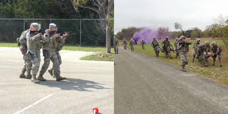 Security Forces Officer Course, Air Force Security Forces, Camp Bullis