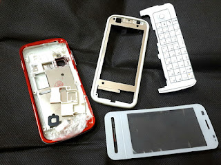 Casing Hape Jadul Nokia C6-00 C600 C6 00 Slide Fullset Housing