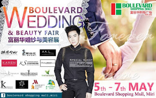 Boulevard Wedding & Beauty Fair with Nick Chung at Boulevard Shopping Mall, Miri (5 May - 7 May 2017)