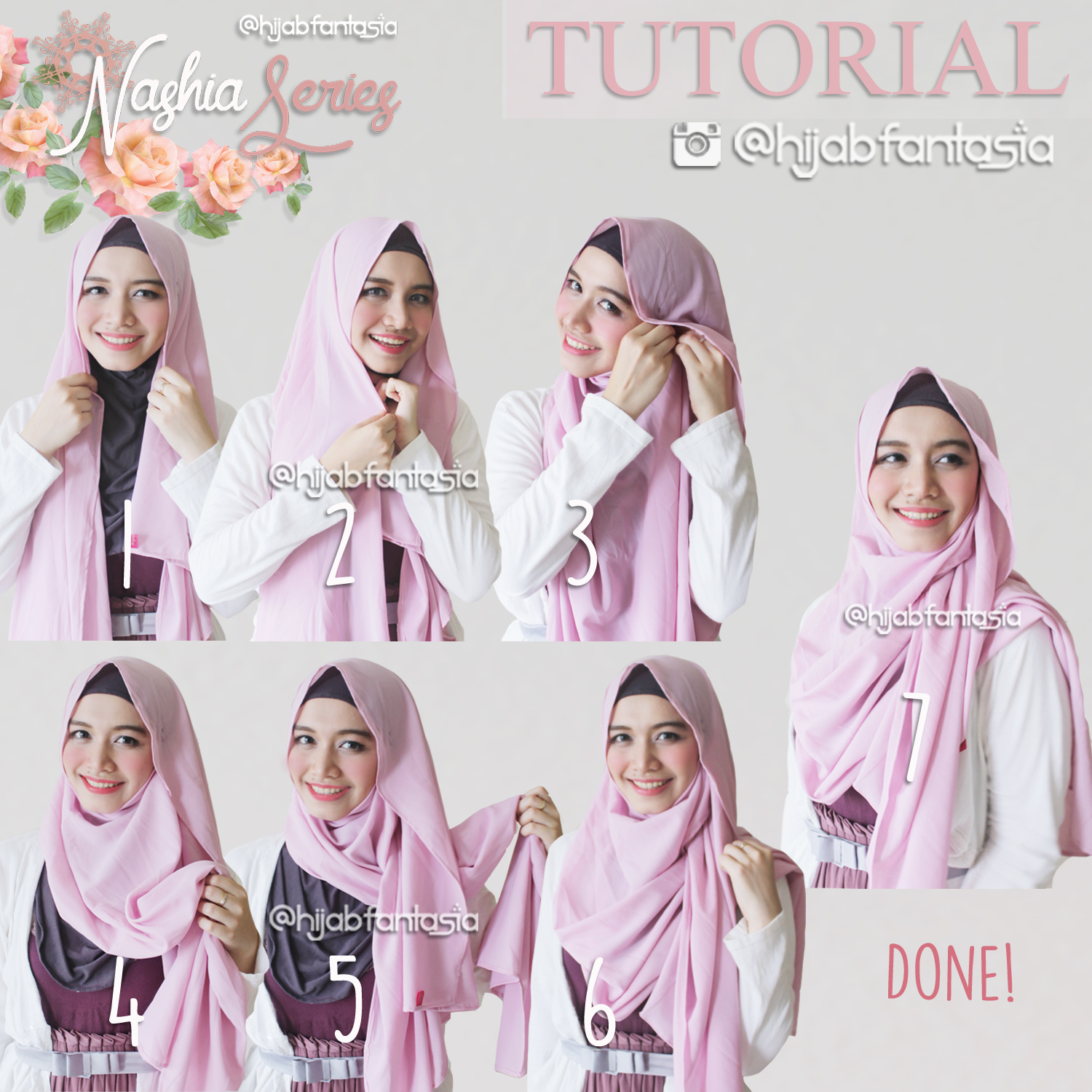 Tutorial Hijab Menutup Dada Dan Punggung Tutorial Hijab Paling