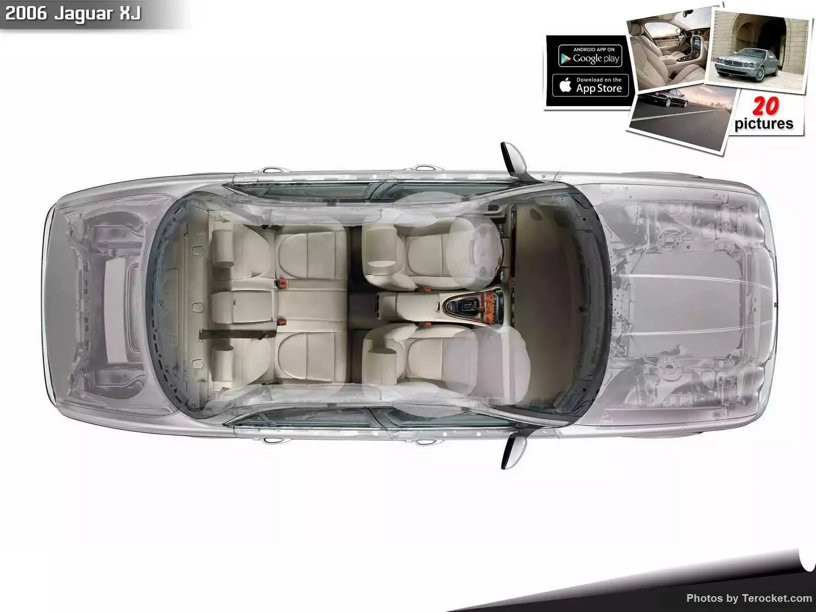 Hình ảnh xe ô tô Jaguar XJ 2006 & nội ngoại thất