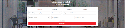 Rubrique Location immobilier