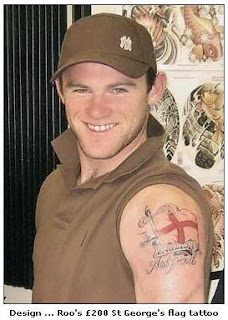 Wayne Rooney Tattoos - Celebrity Tattoo Design Ideas