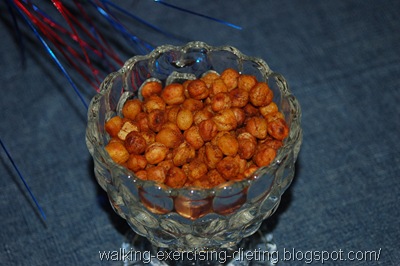 roasted chickpeas - garbanzo beans