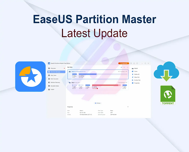 EaseUS Partition Master 18.0.0.231012 + Activator WinPE ISO Latest Update