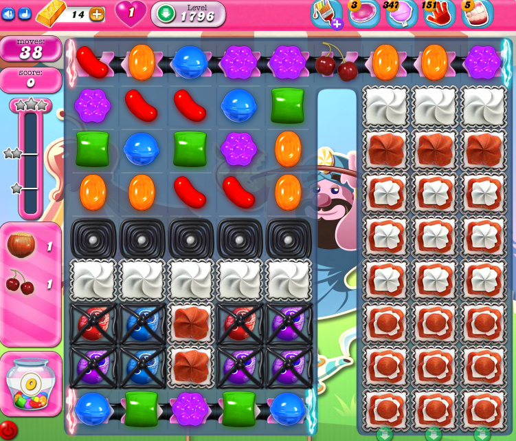 Candy Crush Saga 1796