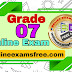 Grade 7 Online Exam-49 For Free