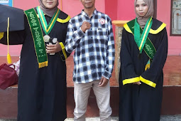 Dua orang Anggota FKWI Sumbar di Wisuda di STAI YAPTIP Pasbar