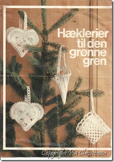 Hæklede julehjerter