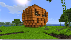 Minecraft pumpkin builds