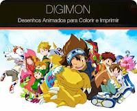  Desenhos dos DIGIMON para Colorir e Imprimir