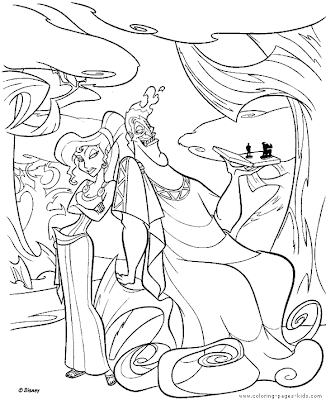 hercules coloring pages