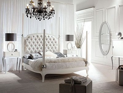 Hollywood glam style bedrooms - vintage glam - old style Hollywood ...