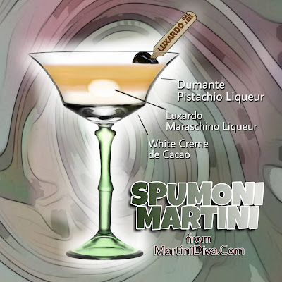 Spumoni Martini Cocktail Recipe with Ingredients & Instructions