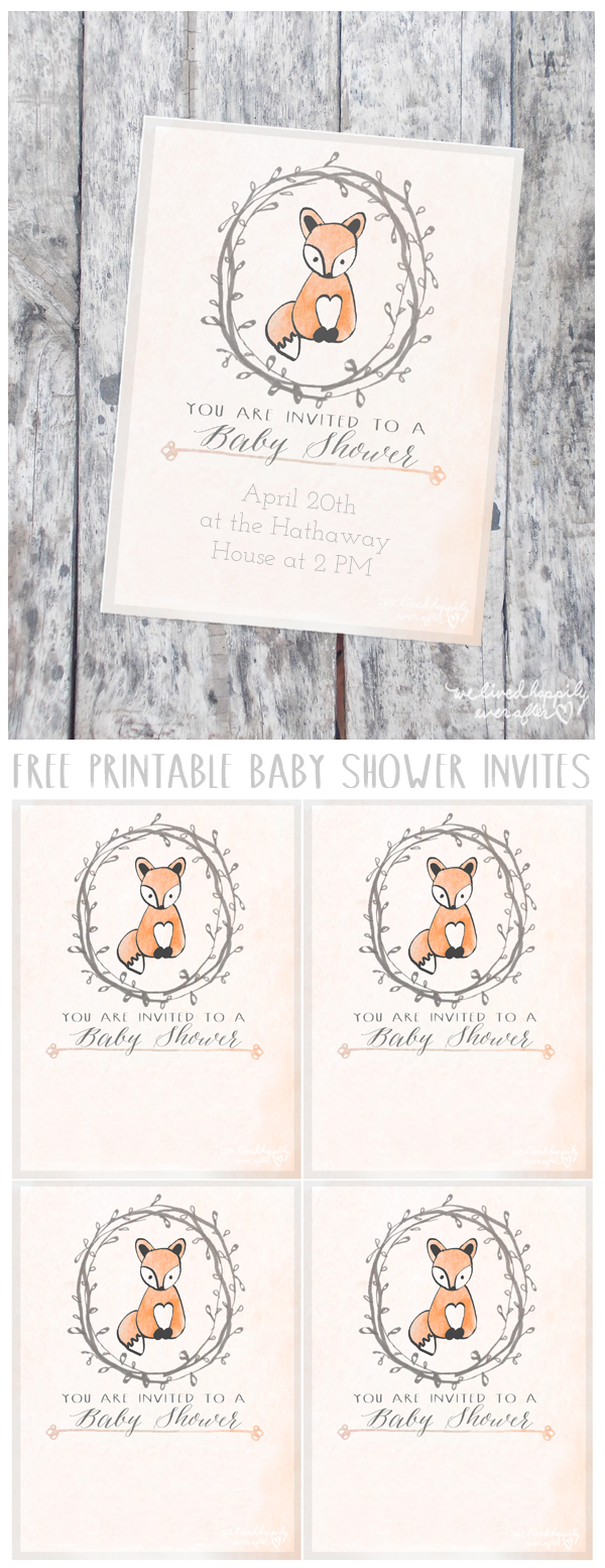 Free Printable Wedding Invitation Templates - Simple and ...