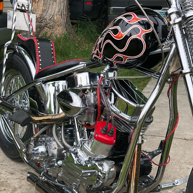 Harley Davidson Panhead 1953 By Vanilla Cycles Hell Kustom