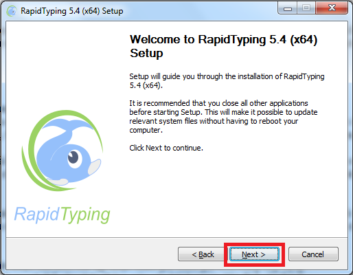 Hướng dẫn cài đặt phần mềm Rapid Typing 5.4 64bit mới nhất a