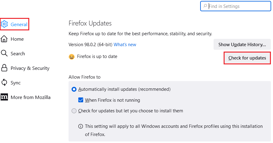 Mozilla Firefox Update Mozilla Firefox Update