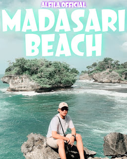 Foto Instagram Pantai Madasari Pangandaran Jawa Barat