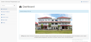 dashboard siplab