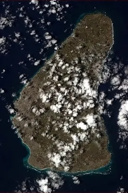 Satellite image of Barbados