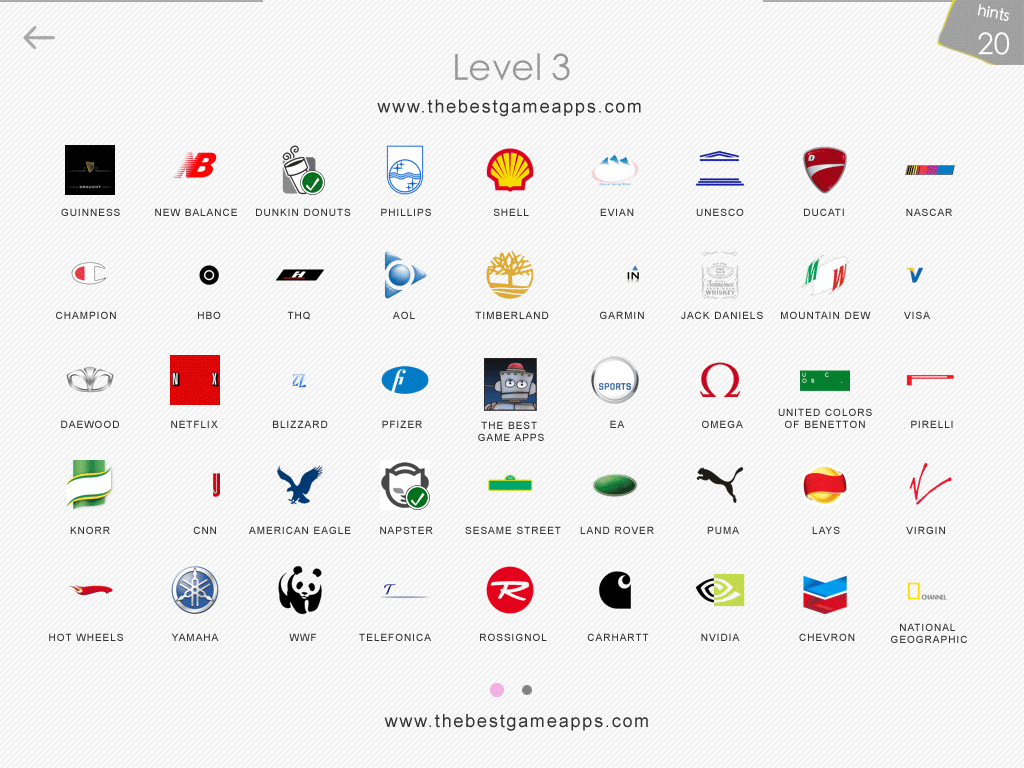 Company Logos Quiz Answers Level 2