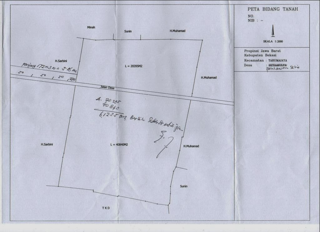 Water Polder Kawasan Perumahan  Jasa Pembuatan Site Plan