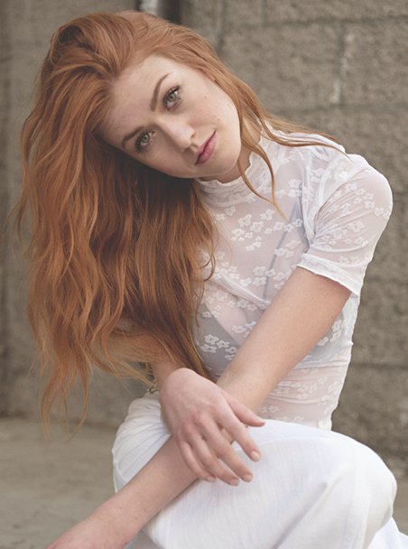 Katherine McNamara sexy fashion model photo shoot