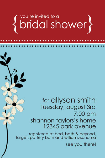 Bridal Shower Invitations