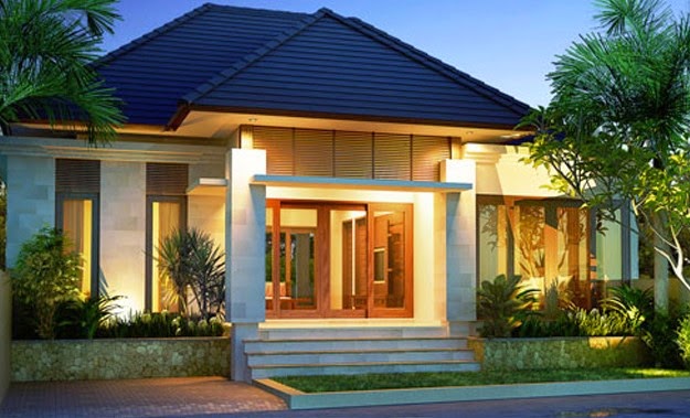 Contoh Desain Rumah  Minimalis  Bali 