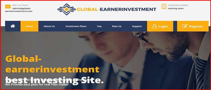 [Мошенники] global-earnerinvestment.com – Отзывы, развод, лохотрон? Проект Global-Earnerinvestment