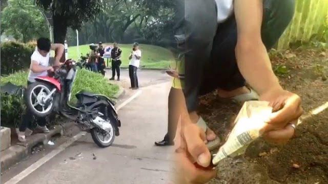 Setelah Videonya Merusak Motor saat Ditilang Jadi Viral, Kini AD Bakar STNK