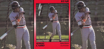 Sergio Cairo 1990 Wausau Timbers card