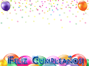 Marco creativo para foto de cumpleaños (marco fotos de cumpleaã±os conffetti con globos)